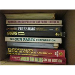 BOX OF GUN BOOKS