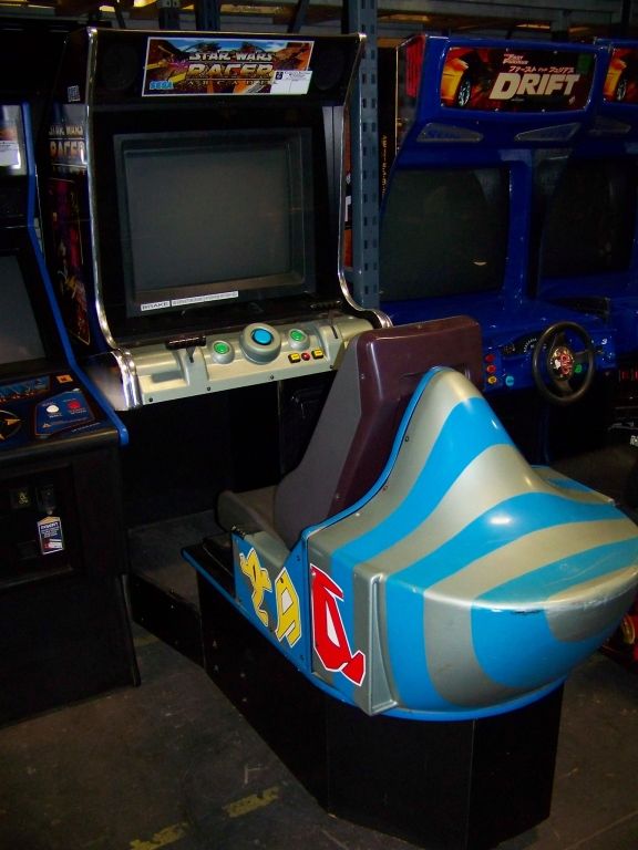STAR WARS POD RACER DX 33" ARCADE GAME SEGA