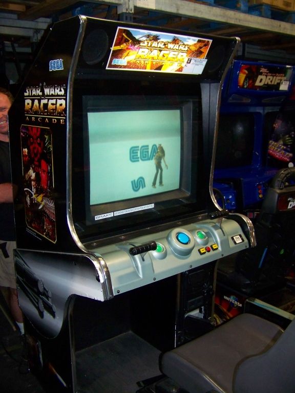 STAR WARS POD RACER DX 33" ARCADE GAME SEGA