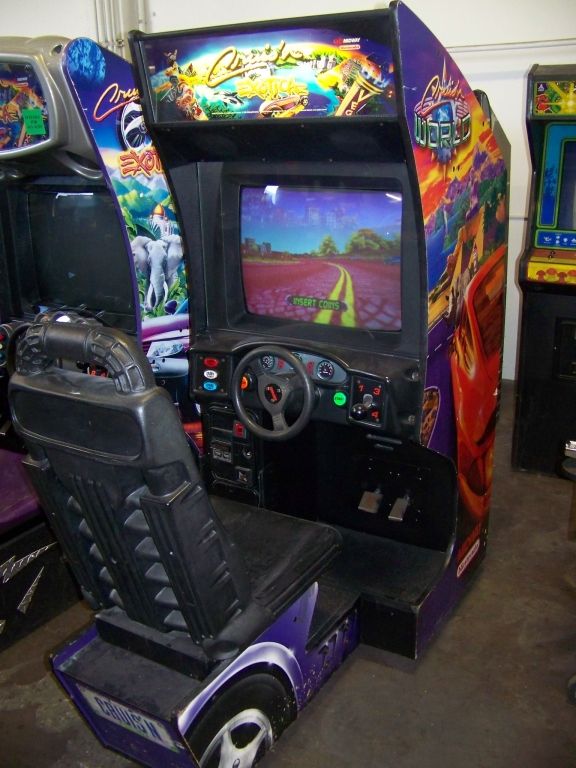CRUISIN EXOTICA RACING ARCADE GAME
