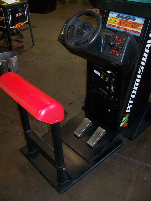 MAXIMUM SPEED UPRIGHT DRIVER ARCADE GAME