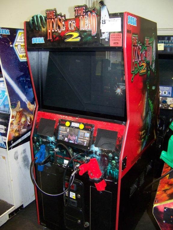 HOUSE OF THE DEAD 2 SEGA ZOMBIE SHOOTER