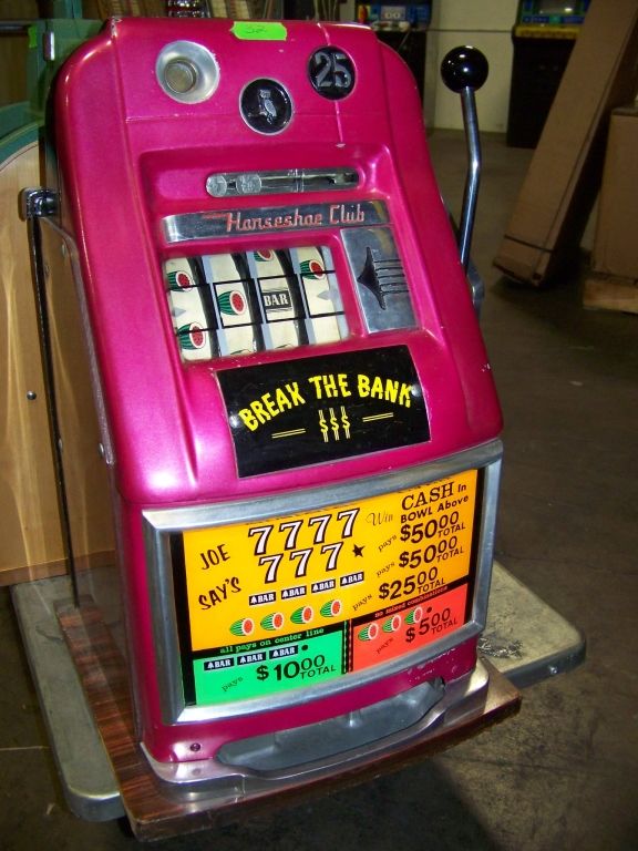 1948 MILLS HITOP 4 REEL JACKPOT ONLY SLOT MACHINE