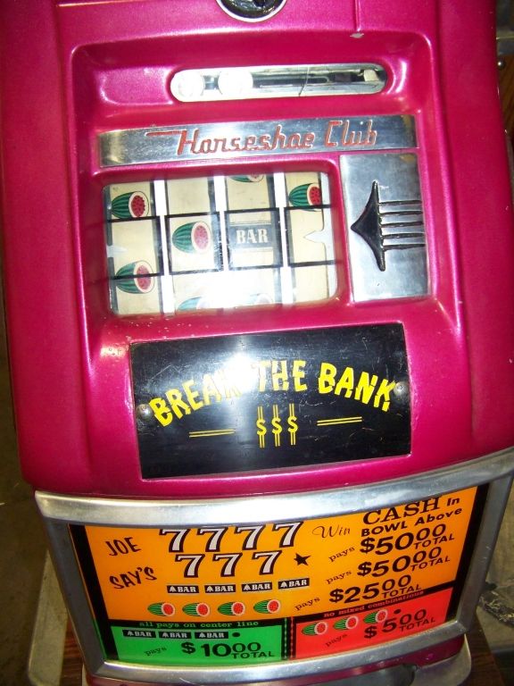1948 MILLS HITOP 4 REEL JACKPOT ONLY SLOT MACHINE