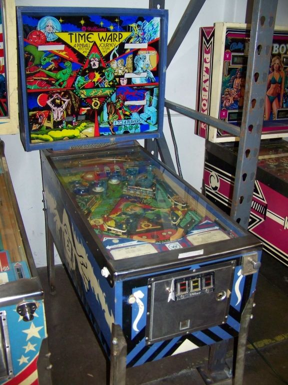 TIME WARP PINBALL MACHINE WILLIAMS 1979