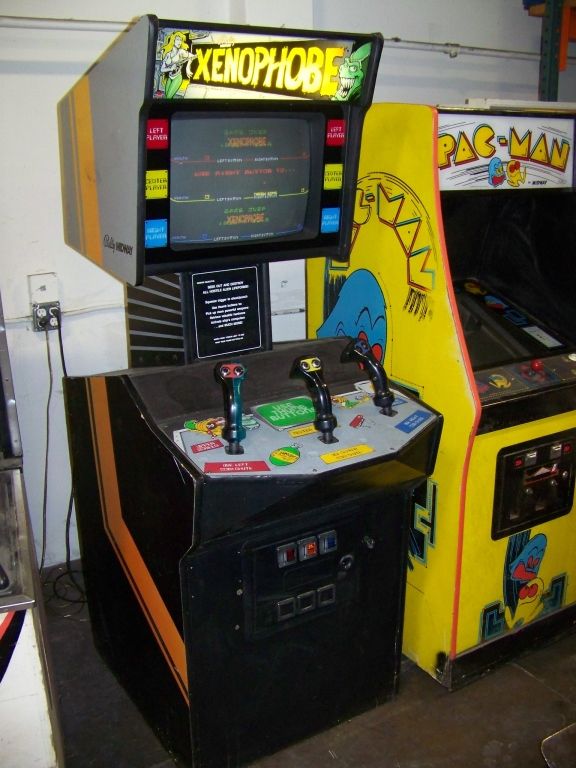 XENOPHOBE 3 PLAYER ARCADE GAME BALLY MIDWAY