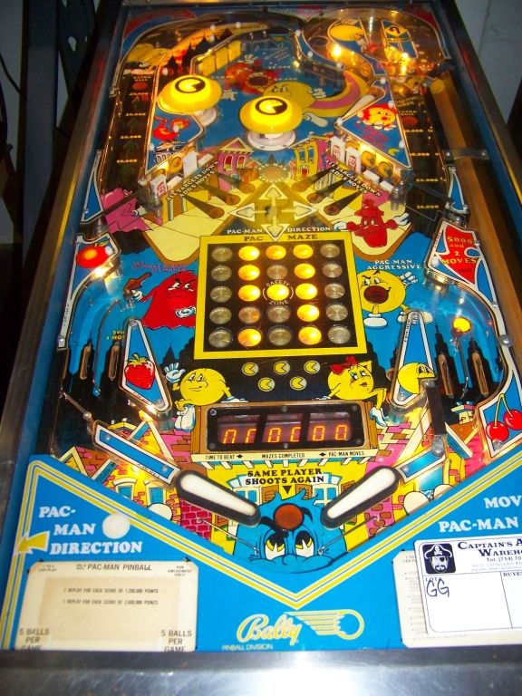 MR & MRS PACMAN PINBALL MACHINE BALLY