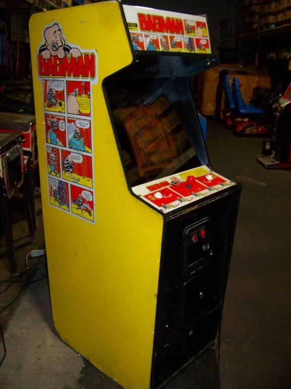 BAGMAN ARCADE GAME STERN/SEEBURG CLASSIC