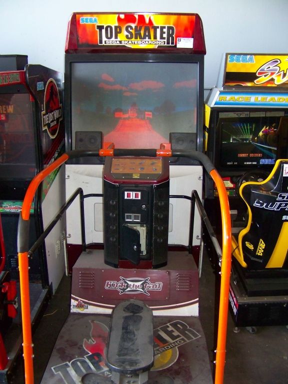 TOP SKATER SEGA DELUXE ARCADE GAME 50"