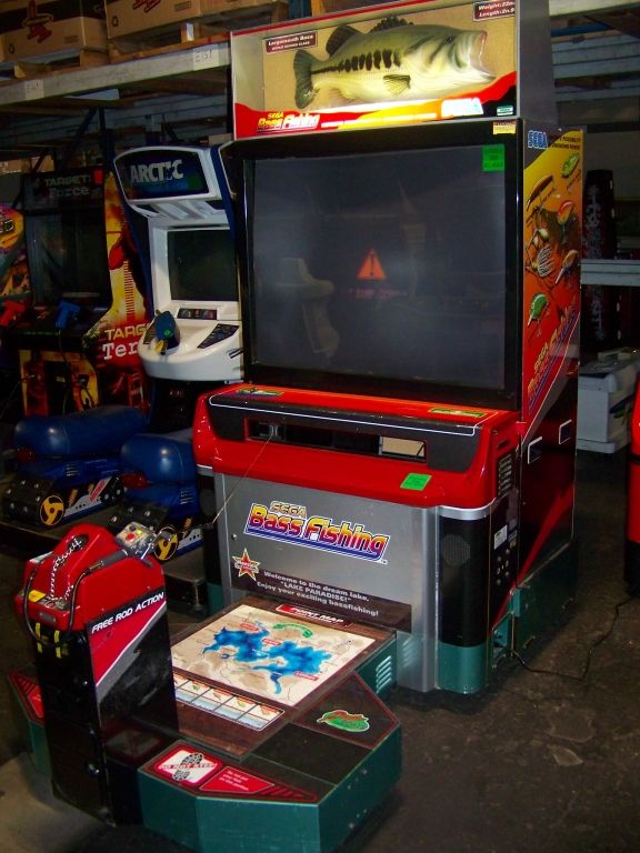 SEGA BASS FISHING ARCADE GAME