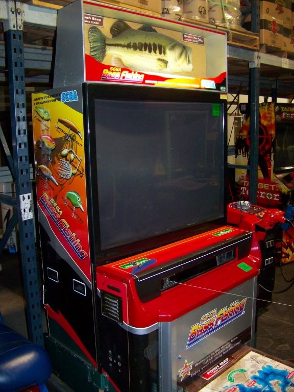 SEGA BASS FISHING ARCADE GAME