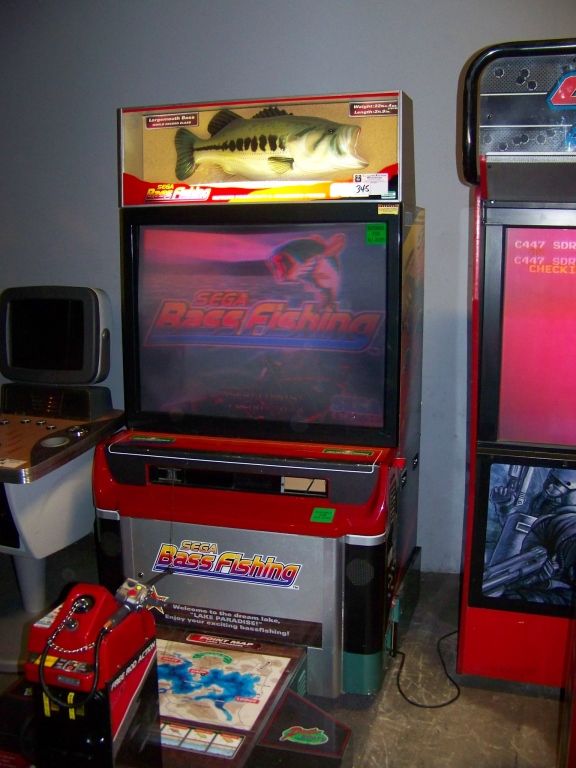 SEGA BASS FISHING ARCADE GAME