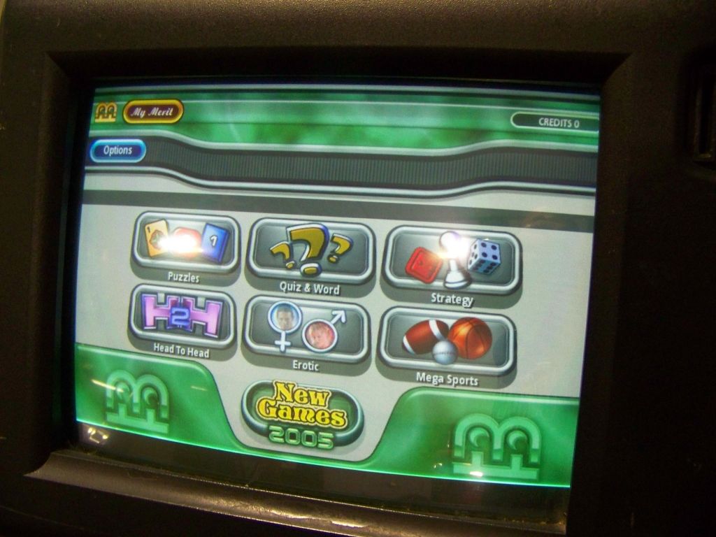 MEGATOUCH FORCE 2005 TOUCH SCREEN ARCADE