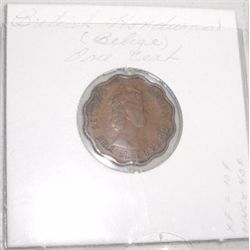 1967 BRITISH HONDURAS BELIZE ONE CENT *RARE HARD TO FIND-UNC HIGH GRADE*!!