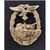 Image 1 : NAZI GERMAN LUFTWAFFE 100 TANK ASSAULT BADGE