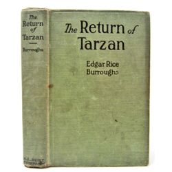 1915 "THE RETURN OF TARZAN HARDCOVER BOOK