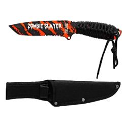 10" Zombie Slayer Knife - Orange