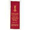 Image 1 : 1911 G.A.R. CIVIL WAR VETERAN DELEGATE RIBBON