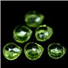 Image 1 : LOT OF 8.56 CTS. OF GREEN PAKISTAN PERIDOT - 15 PCS.