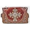 Image 1 : NEW WESTERN BLING STYLE LARGE CROSS PURSE HANDBAG