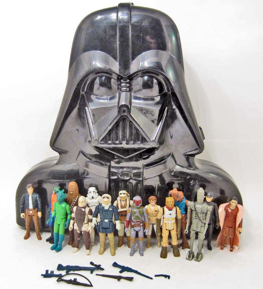 1977 Star Wars Kenner Darth Vader Case Action Figures