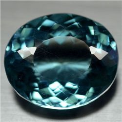 25.76 CT. AQUAMARINE AFRICAN QUARTZ