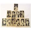 Image 1 : LOT OF 11 C. 1920'S SILENT MOVIE STARS CIGARETTE CARDS