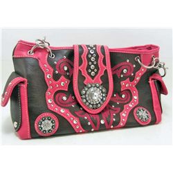 NEW WESTERN BLING STYLE COWGIRL STYLE PURSE HANDBAG