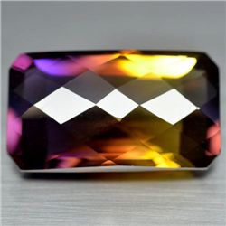 HUGE 59.06 CT. PURPLE & GOLDEN BOLIVIAN AMETRINE