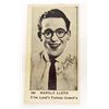 Image 1 : C. 1920'S HAROLD LLOYD STROLLER CIGARETTE CARD