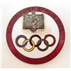 Image 1 : NAZI GERMAN BERLIN OLYMPICS ENEMALED JUDGES BADGE