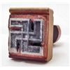 Image 1 : NAZI GERMAN WOODEN DOCUMENT STAMP