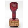 Image 2 : NAZI GERMAN WOODEN DOCUMENT STAMP