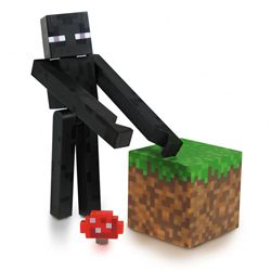 NEW MINECRAFT Overworld Core ENDERMAN Action Figure Toy