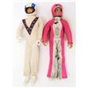 Image 1 : LOT OF 2 VINTAGE 1970'S STUNT DOLLS - 1 EVEL KNIEVEL