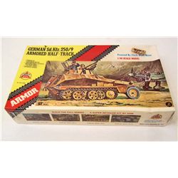 VINTAGE 1974 GERMAN ARMORED HALF TANK MODEL - UNOPENED