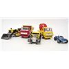 Image 1 : LOT OF 5 VINTAGE PRESSED STEEL TONKA TOY VEHICLES