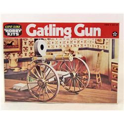 VINTAGE GATLING GUN MODEL KIT - STILL SEALED