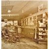 Image 2 : ANTIQUE MOUNTED PHOTO OF DRUG STORE WITH SODA FOUNTAIN