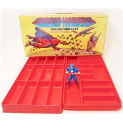 VINTAGE 1984 GREAT HEROES COLLECTOR CASE