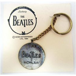 THE BEATLES RECORD KEY CHAIN