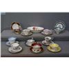 Image 1 : A selection of collectible cups and saucers including Royal Albert, Aynsley, Paragon etc. and a Roya
