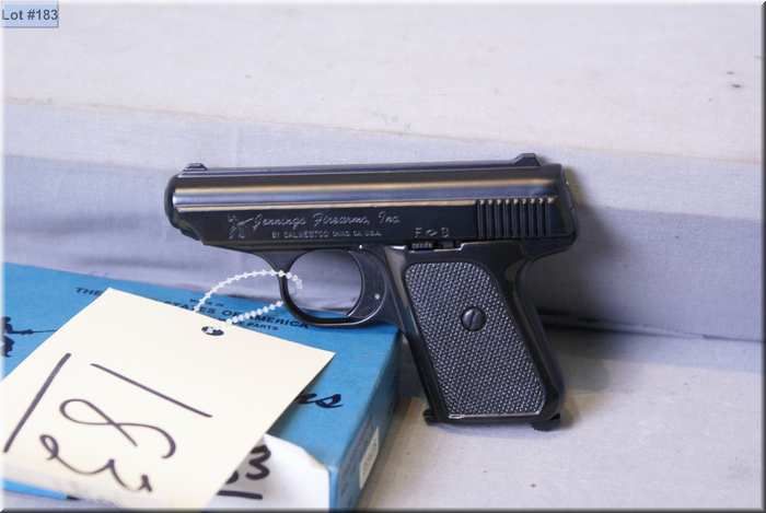 Jennings Mod J-22 .22 LR cal 6 shot semi auto Pistol w/64 MM bbl ...