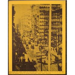 Historical Photograph NY City Before Underground Cables