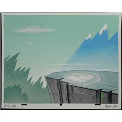 Ren & Stimpy Orig Production Background Wiener Barons