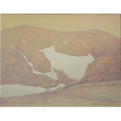 Russell Chatham Signed Print In the Chazies