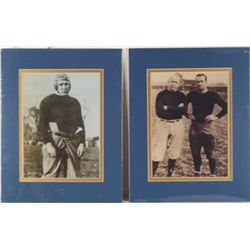 Lot 2 Photos NCAA Notre Dame Knute Rockne FOOTBALL