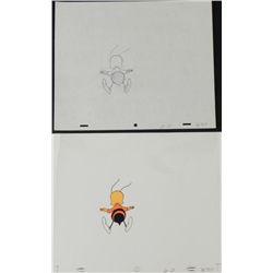 Hovering Bee Original Animation Cheerios Cel Drawing