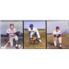 Image 1 : 3) Signed NY Mets Photographs- Tommy Davis Jon Matlack