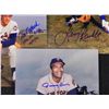Image 2 : 3) Signed NY Mets Photographs- Tommy Davis Jon Matlack